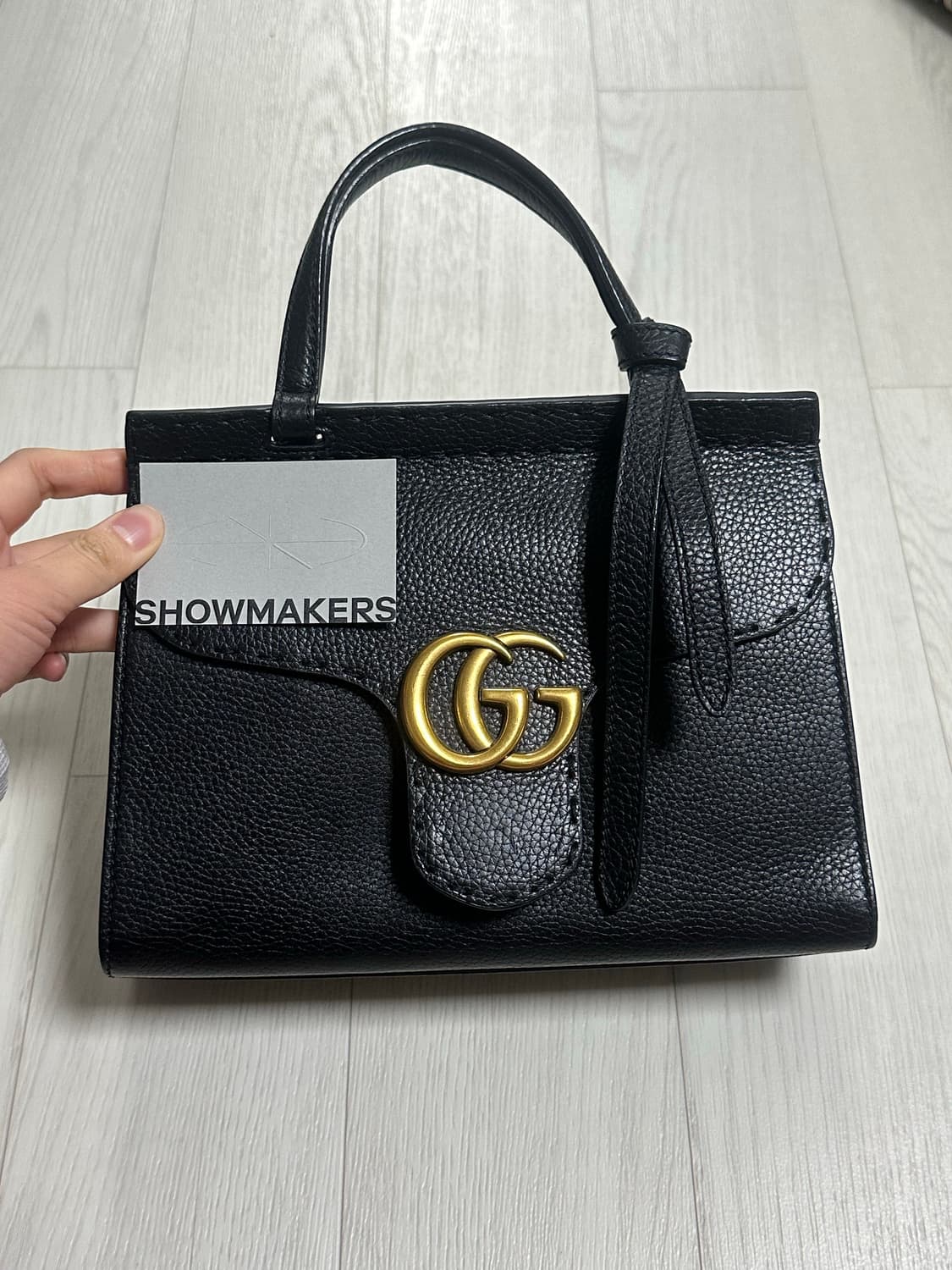 구찌 로고 마몬트백 탑핸들 상품이미지6