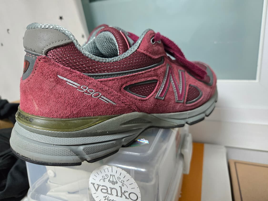 [280] 뉴발란스 990v4 버건디 상품이미지6