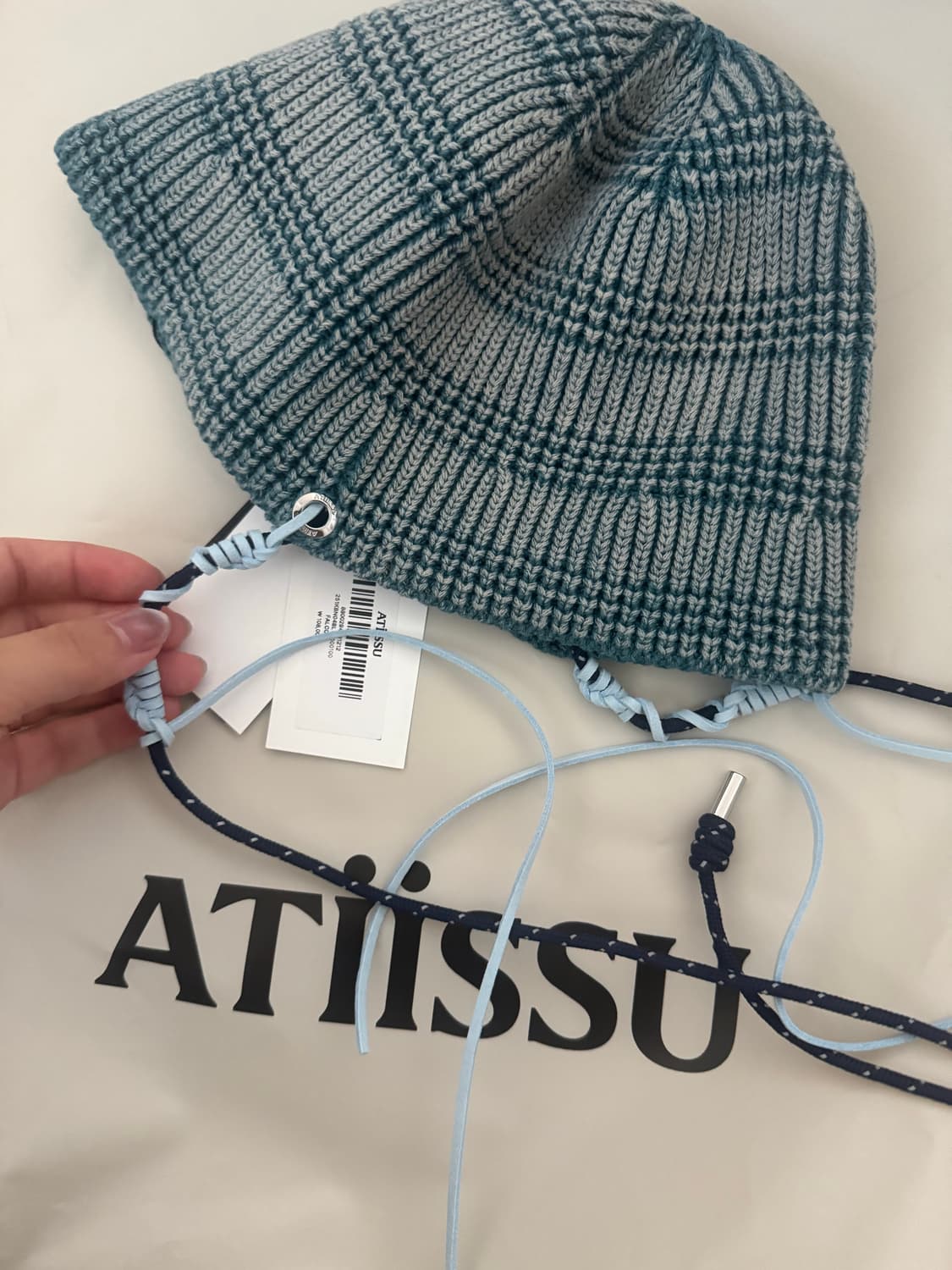 어티슈 팔콘 비니 블루 새상품 상품이미지2