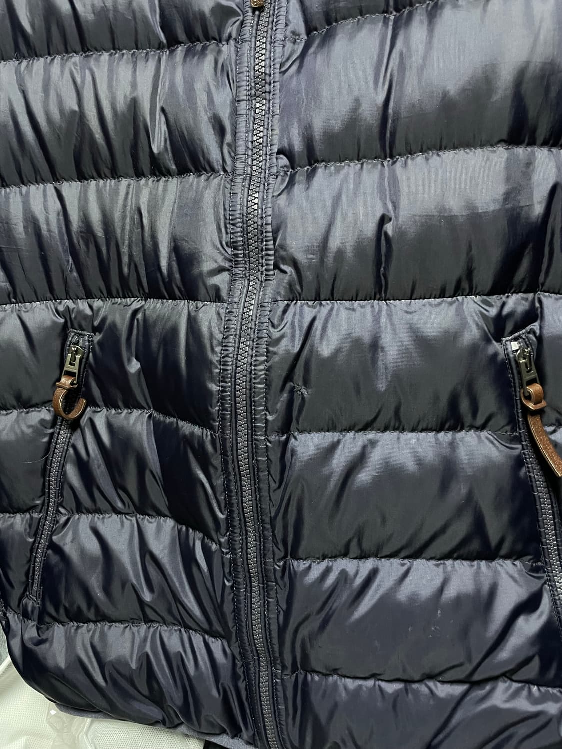 [XL사이즈] 버버리 경량 구스다운 패딩 자켓 네이비 상품이미지10