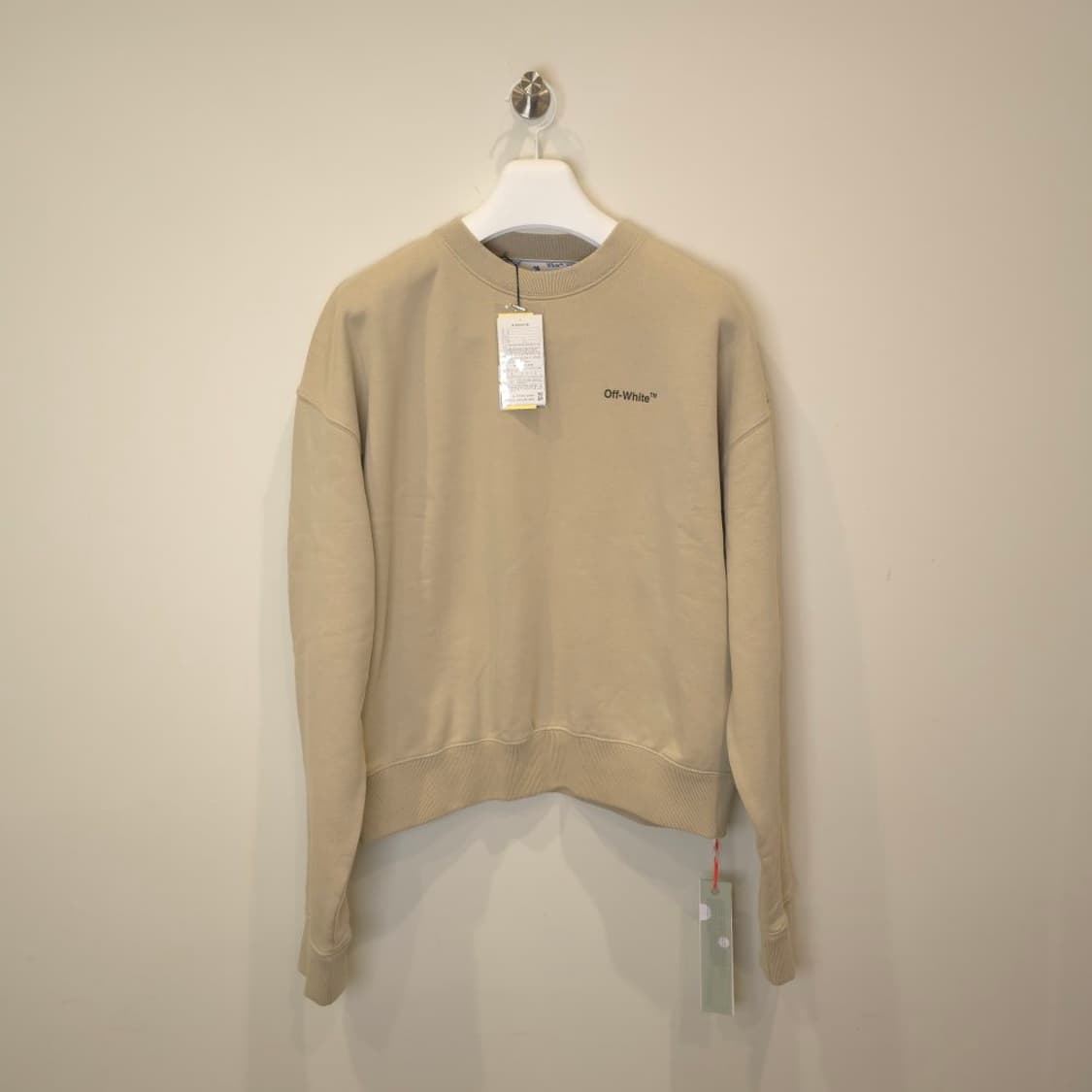 [중고/정품] 오프화이트 카라바조 맨투맨 M 상품이미지1