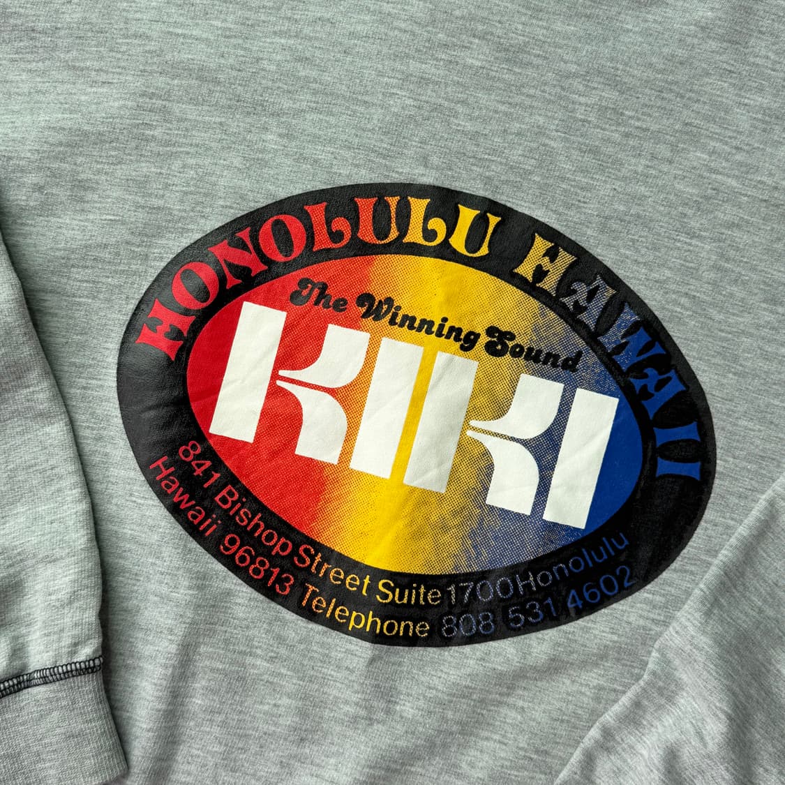 키키 하와이 서프 그래픽 롱슬리브 상품이미지3