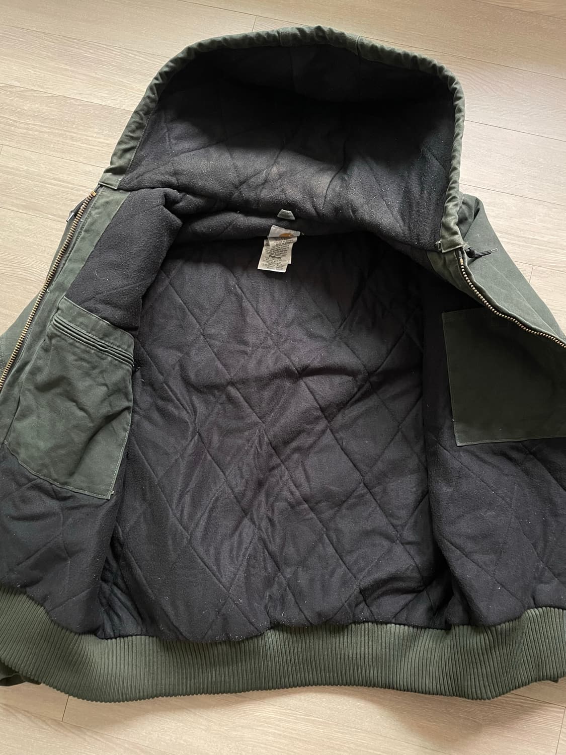 칼하트 j130 mos 모스 액티브 샌드스톤 상품이미지6