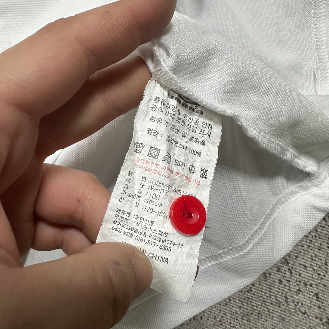 ✨ (바배) 엄브로 잉글랜드 카라 반팔티  상품이미지5