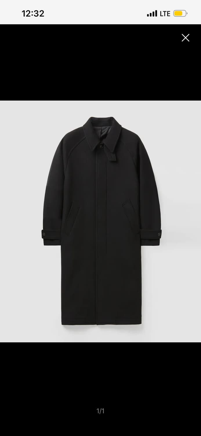 쿠어 COOR 벨란디 캐시미어 블렌드 발마칸 코트 L 상품이미지1