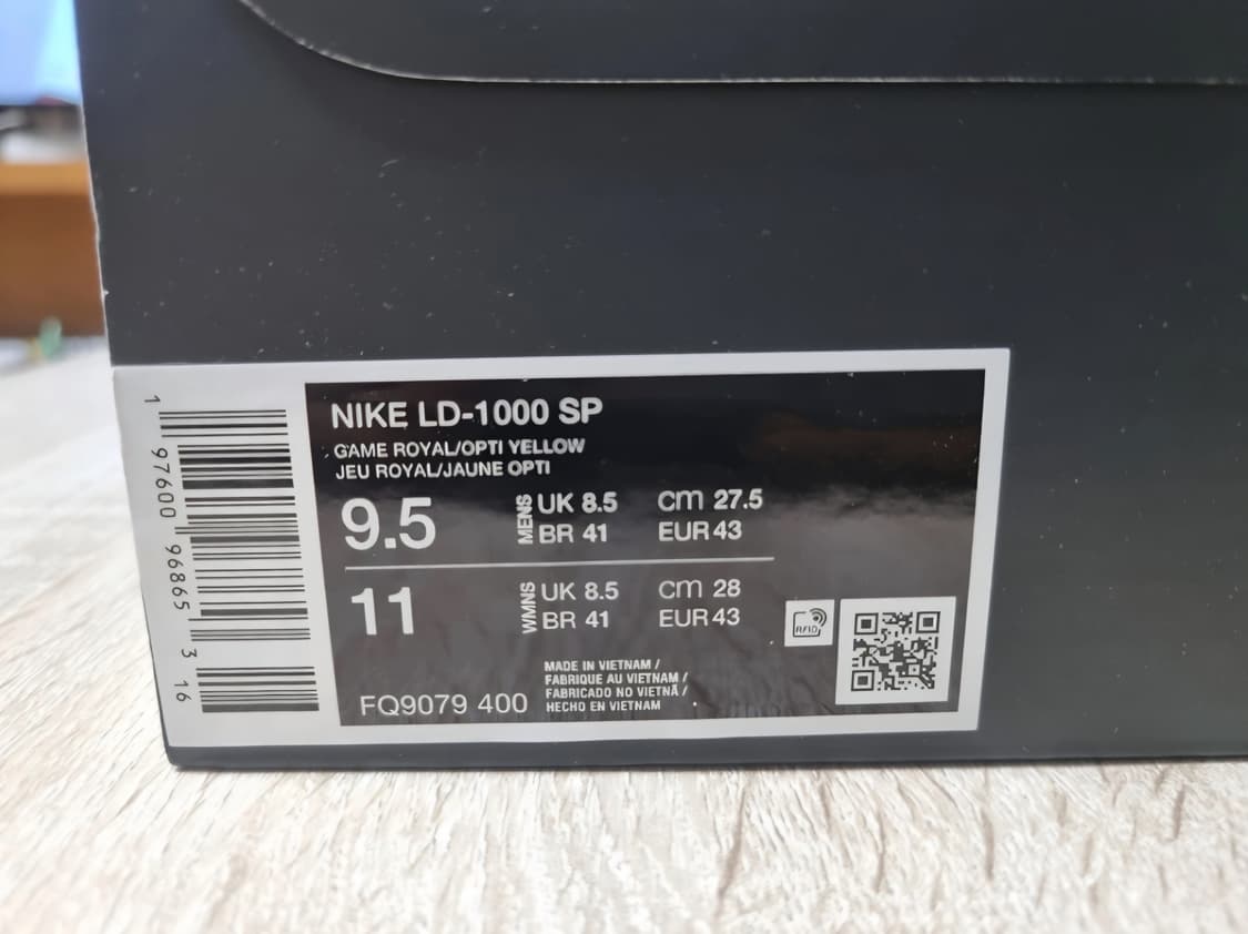 [275]나이키 LD-1000 게임로얄 앤 옵티 옐로우 상품이미지2