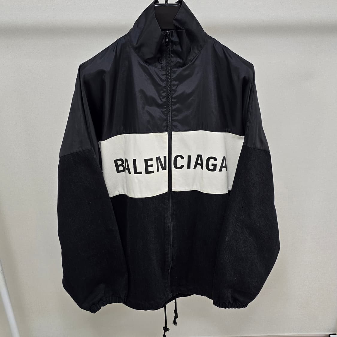 발렌시아가 데님 포플린 자켓 34사이즈 100 105 판매 상품이미지1