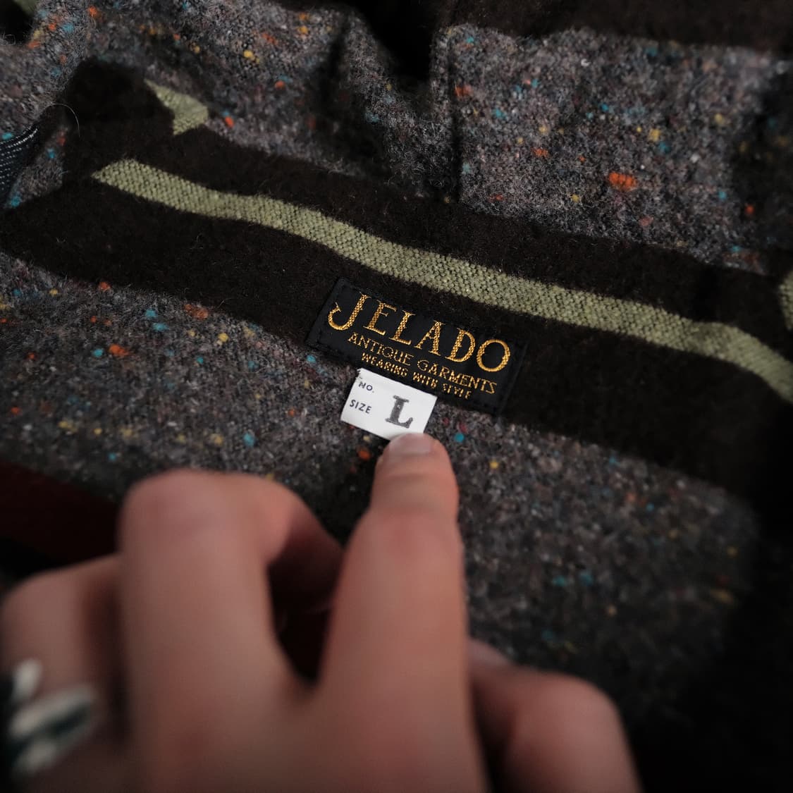 제라도 데님 후크 후디드 파카 코트 L(100-103)사이즈 상품이미지9