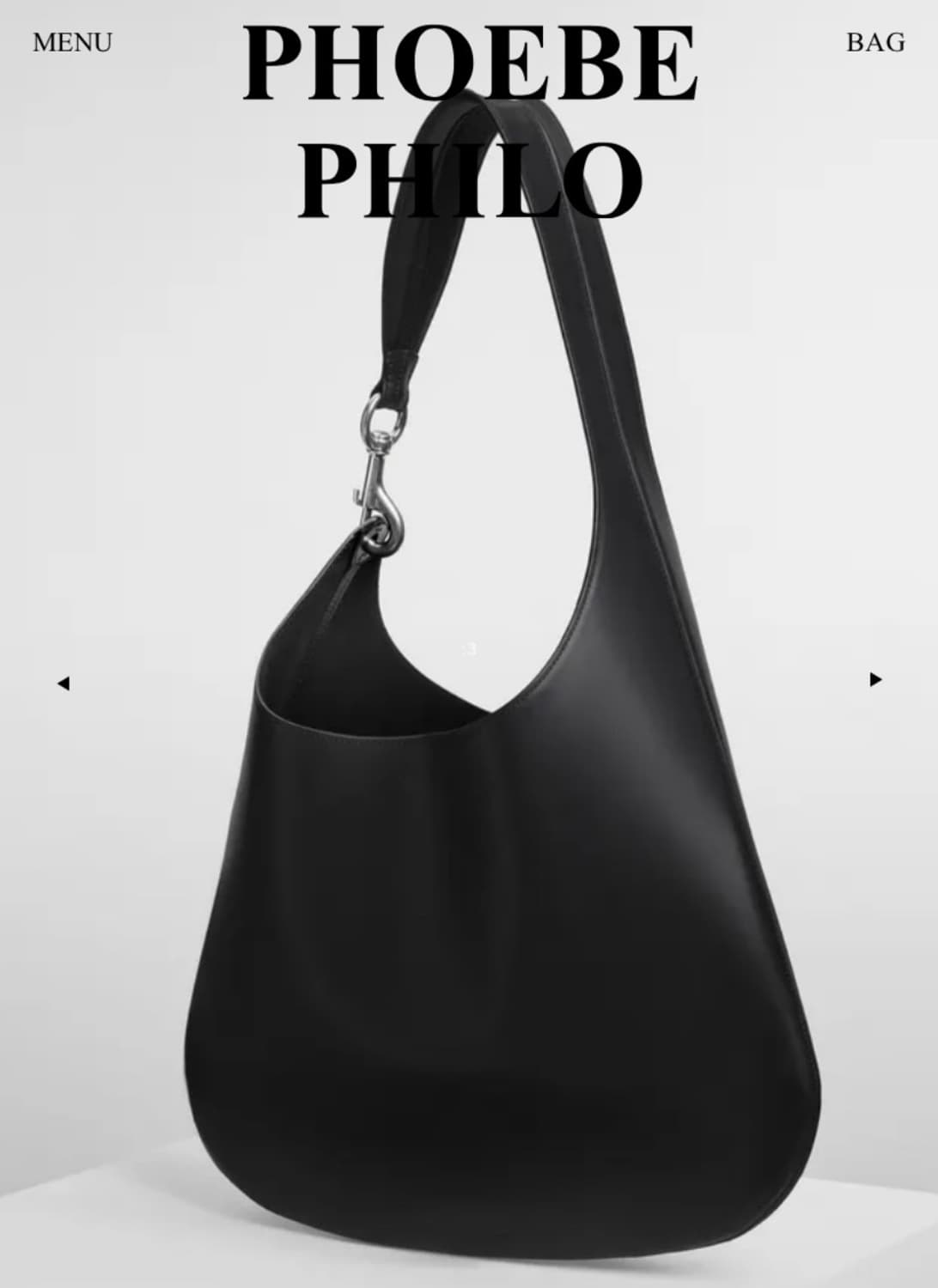 phoebe philo 피비 파일로 빈백 숄더백 상품이미지1