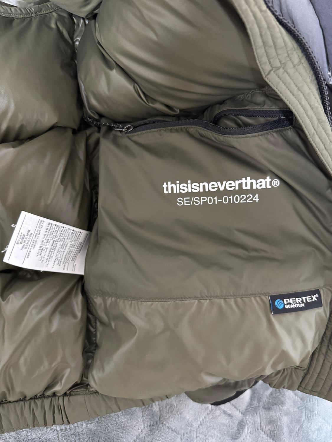 디스이즈네버댓 퍼텍스 다운자켓 상품이미지4