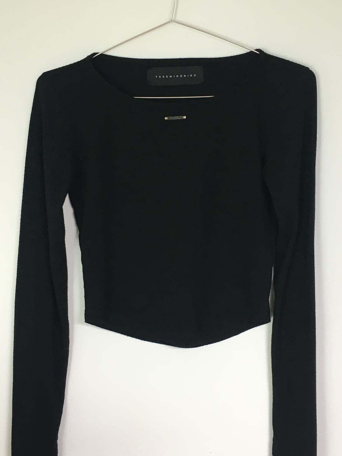 트리밍버드 보트넥 핑거홀 슬리브리스 상품이미지6