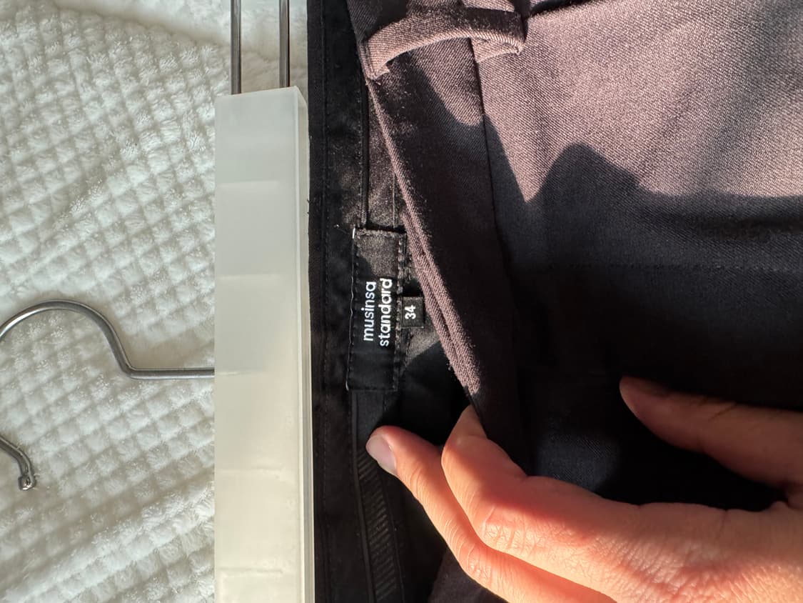 [musinsa standard]무신사 스탠다드 테이퍼드 슬랙스(34) 상품이미지3