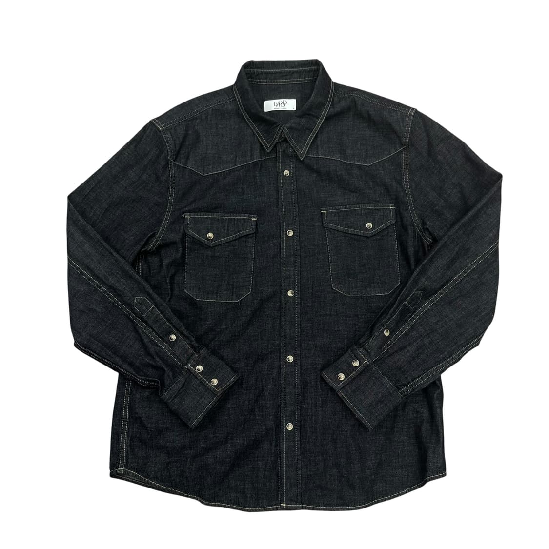 엘무드 배드가이 웨스턴 데님셔츠 상품이미지1