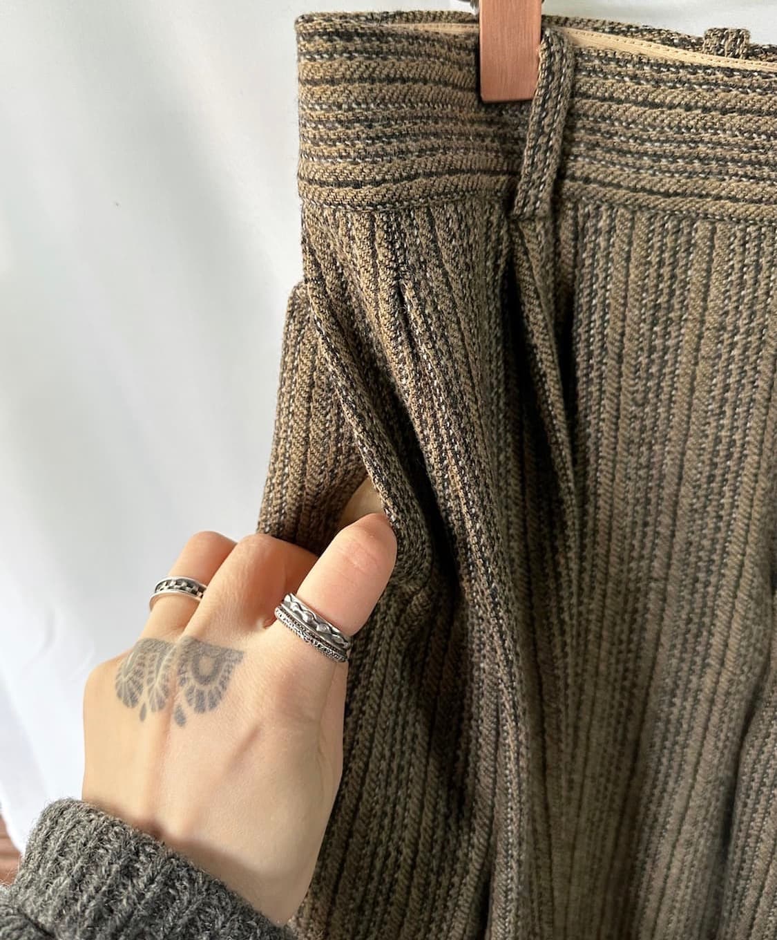 Chloe stripe wool trouser pants 상품이미지7