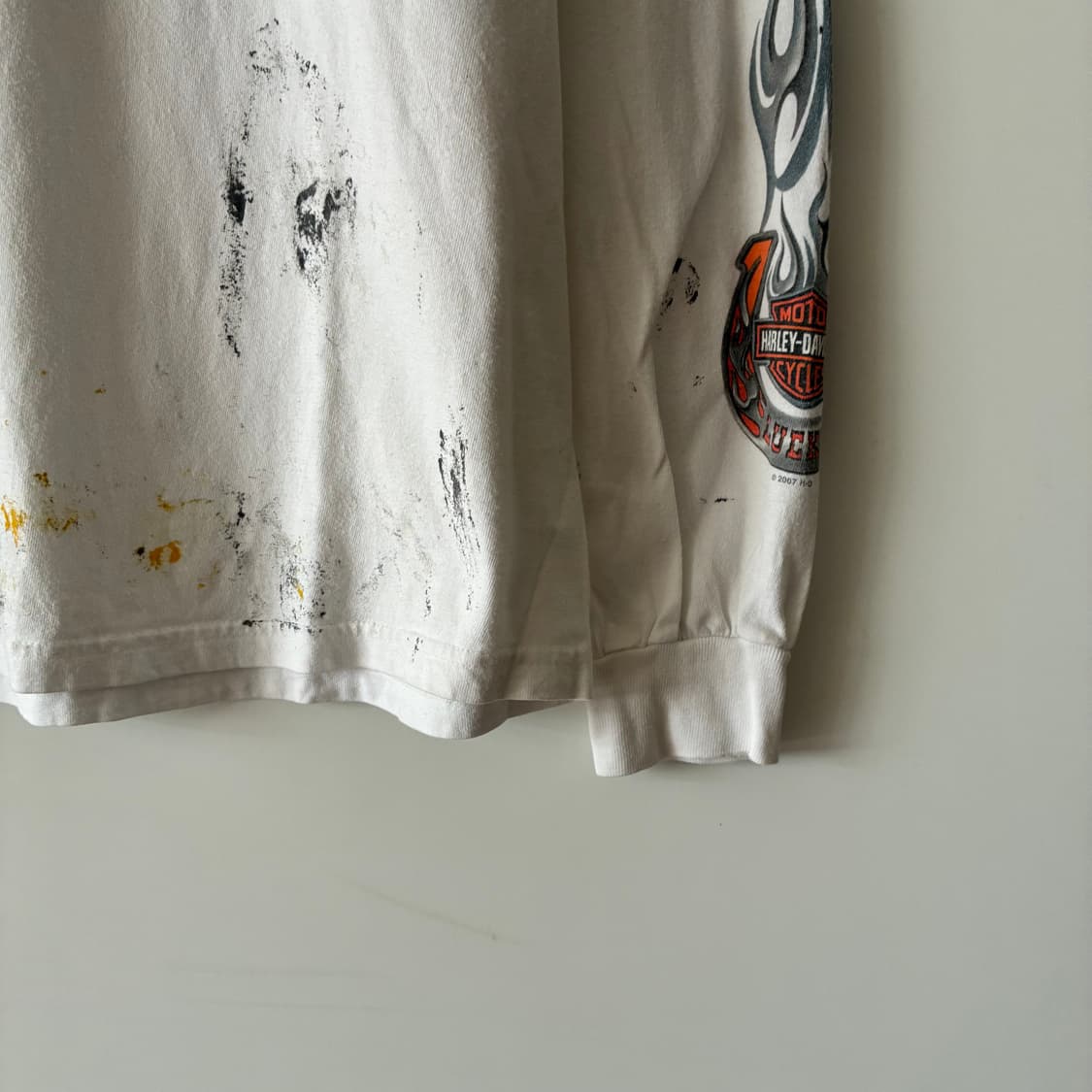 할리 데이비슨 롱 슬리브 상품이미지3