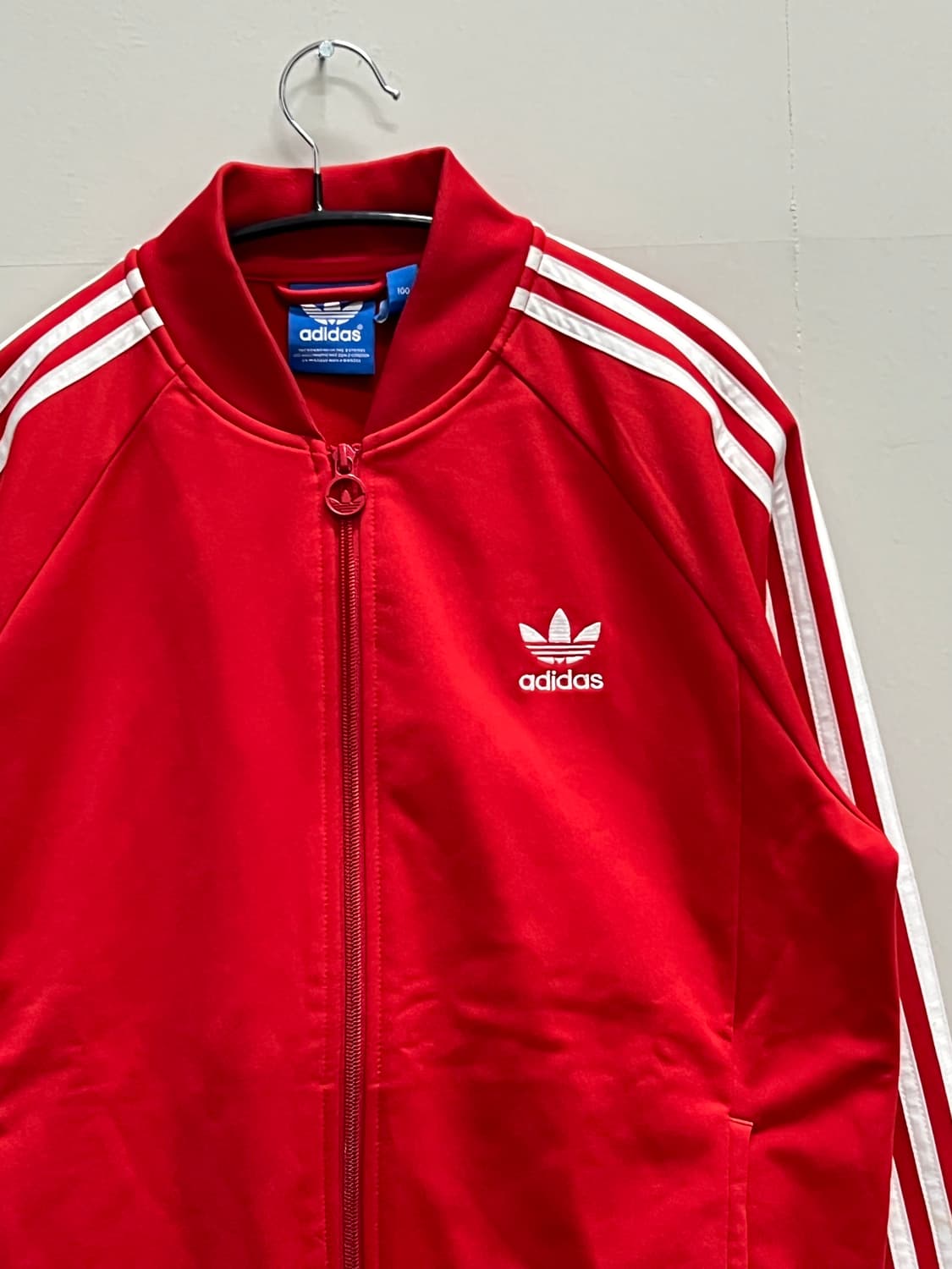 아디다스 슈퍼스타 트랙탑 져지  레드 상품이미지3