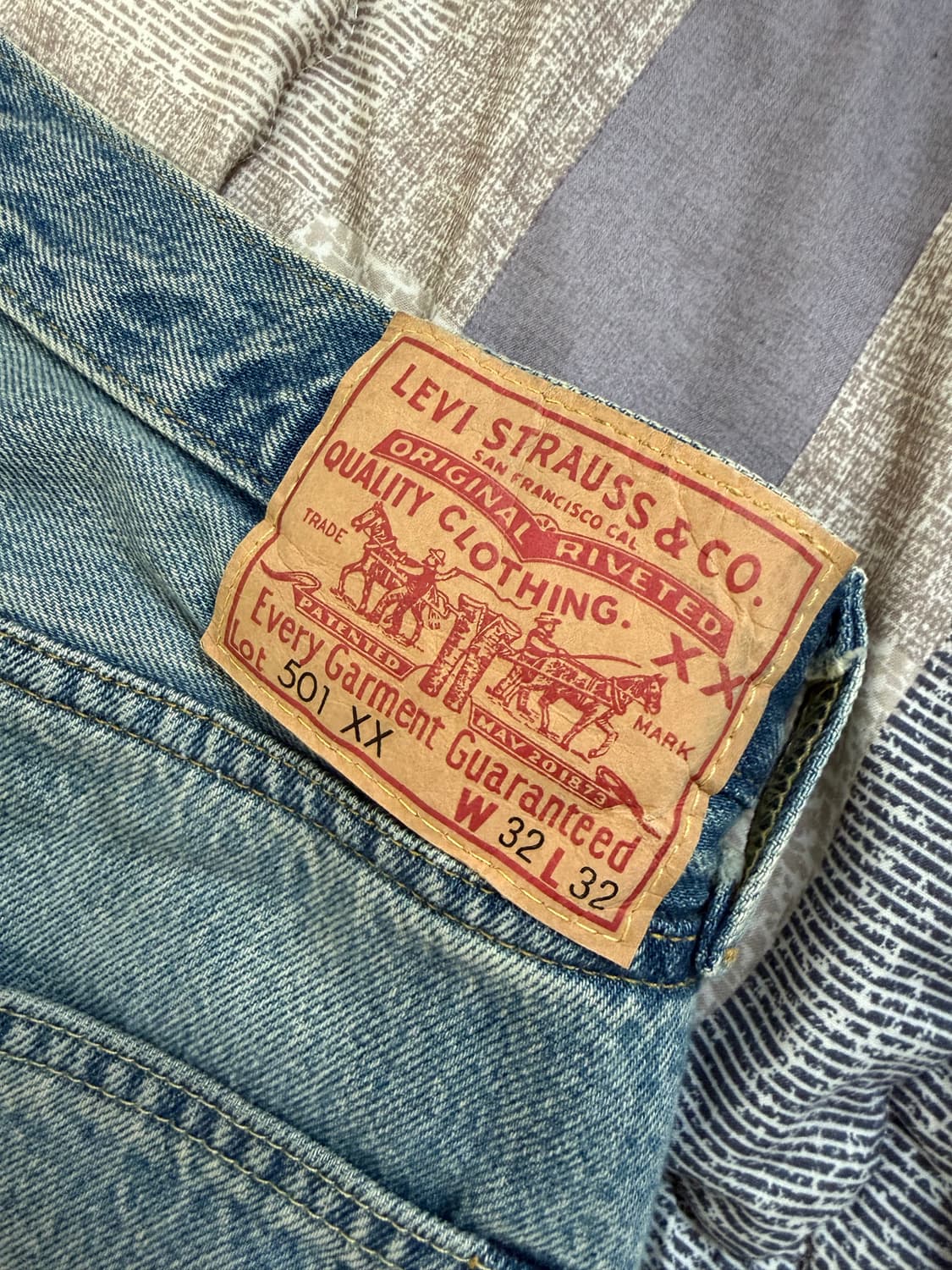 리바이스 블랙잭 (LVC 55501) W32 L32 판매합니다.  상품이미지3