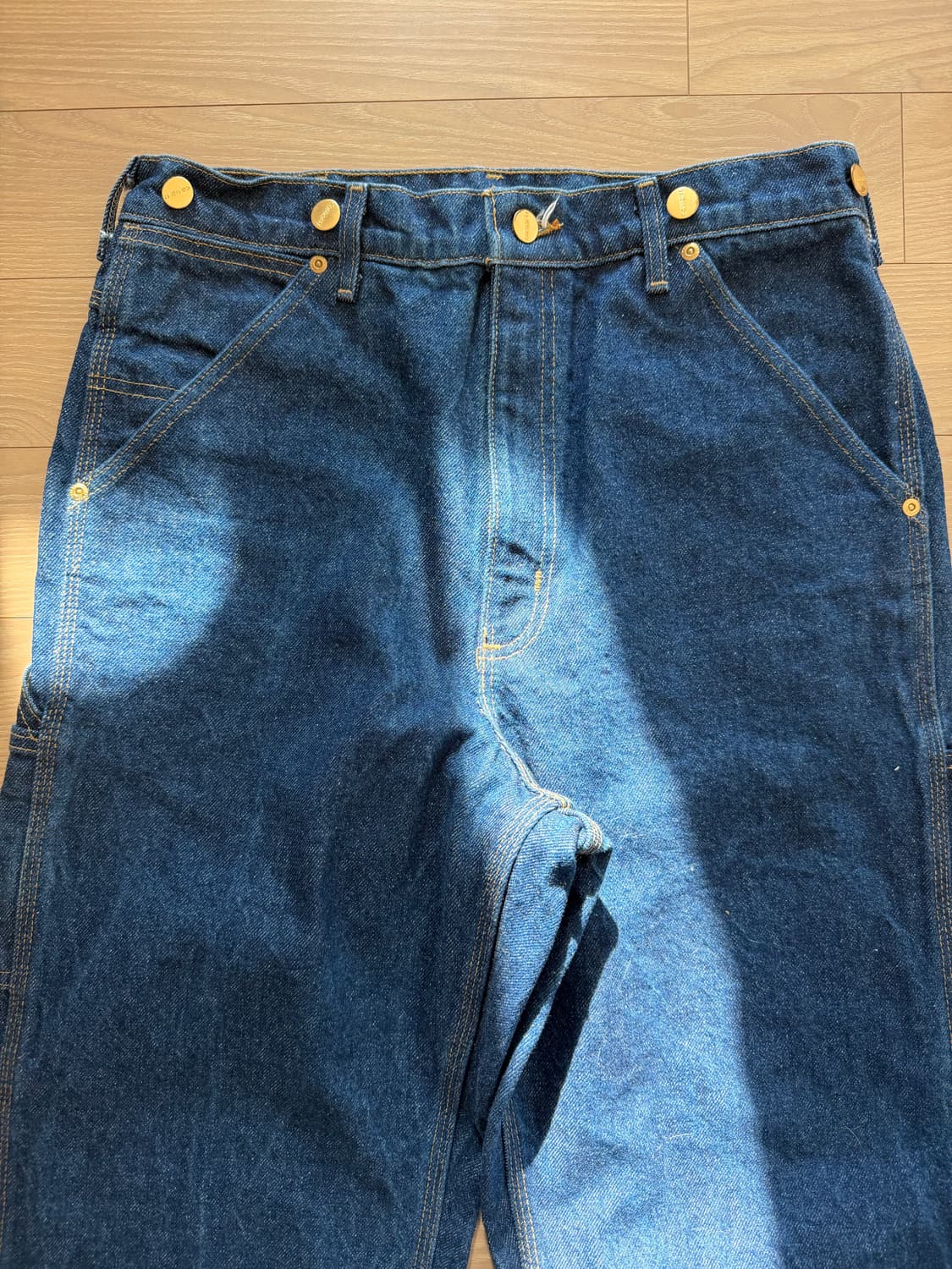 90s 칼하트 데님 b06 싱글니 워크팬츠 상품이미지3