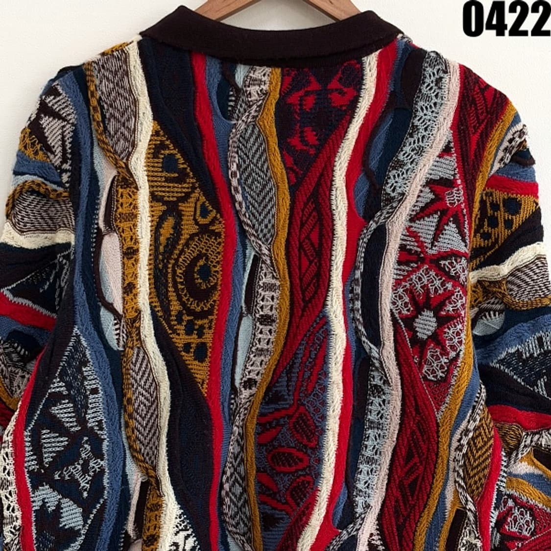 COOGI Australia 울 니트 카라 티셔츠 M 0422 상품이미지9
