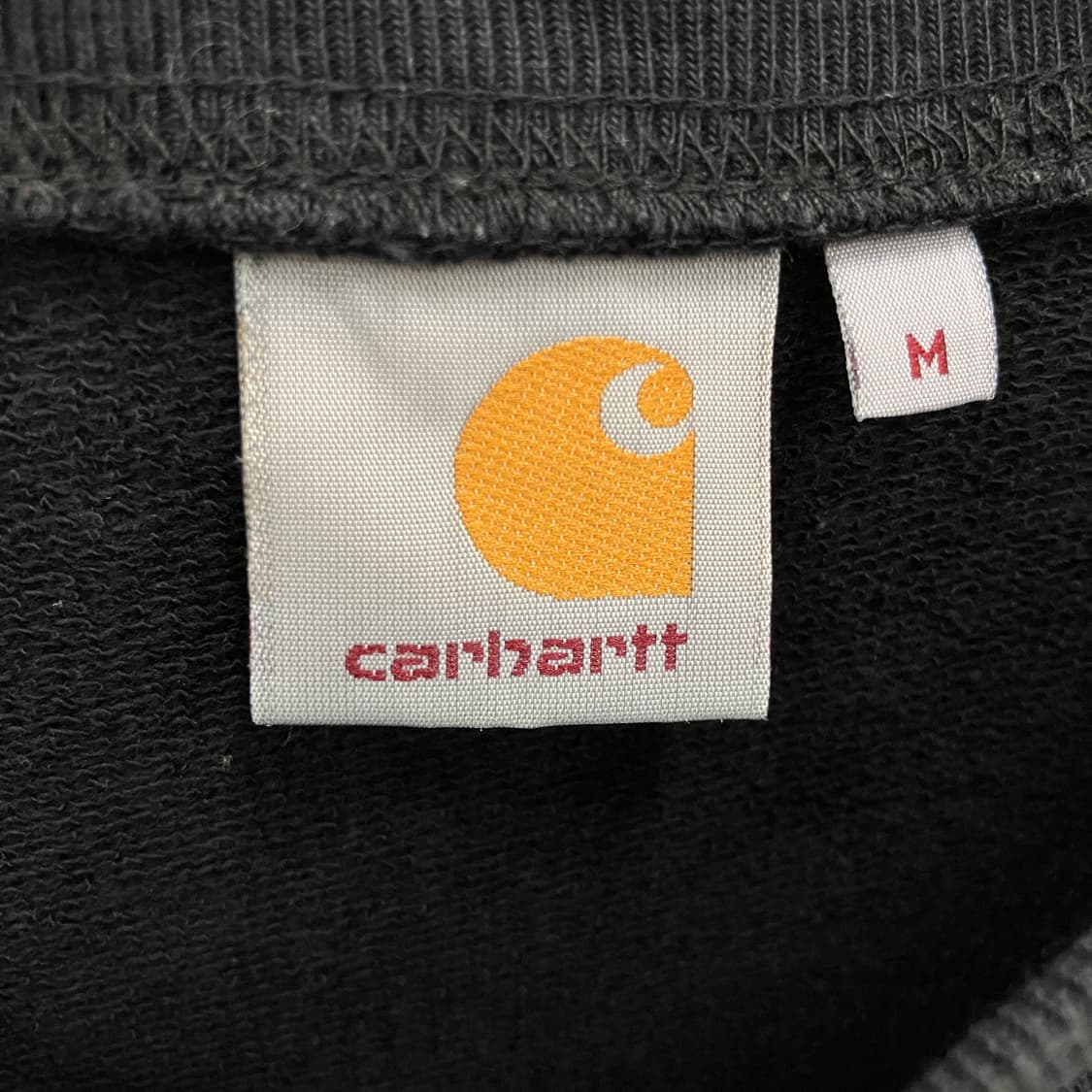 칼하트 윕 블랙 스웨트셔츠 M 상품이미지3