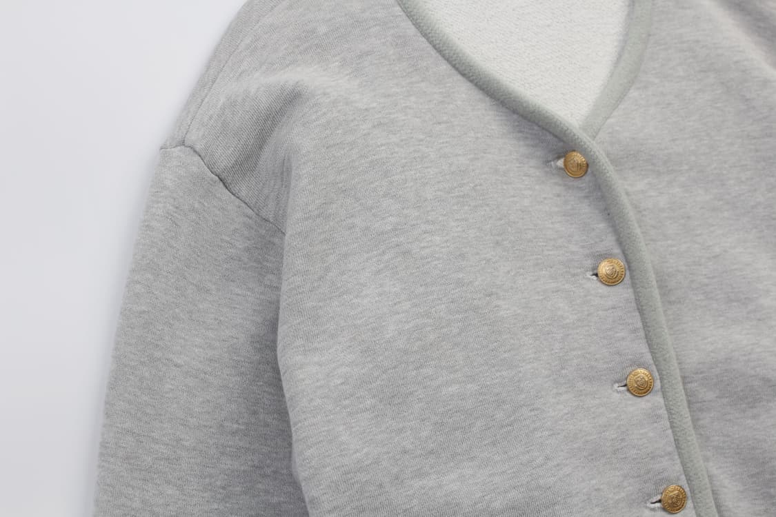 EAST BOY Cotton Knit Cardigan 상품이미지2