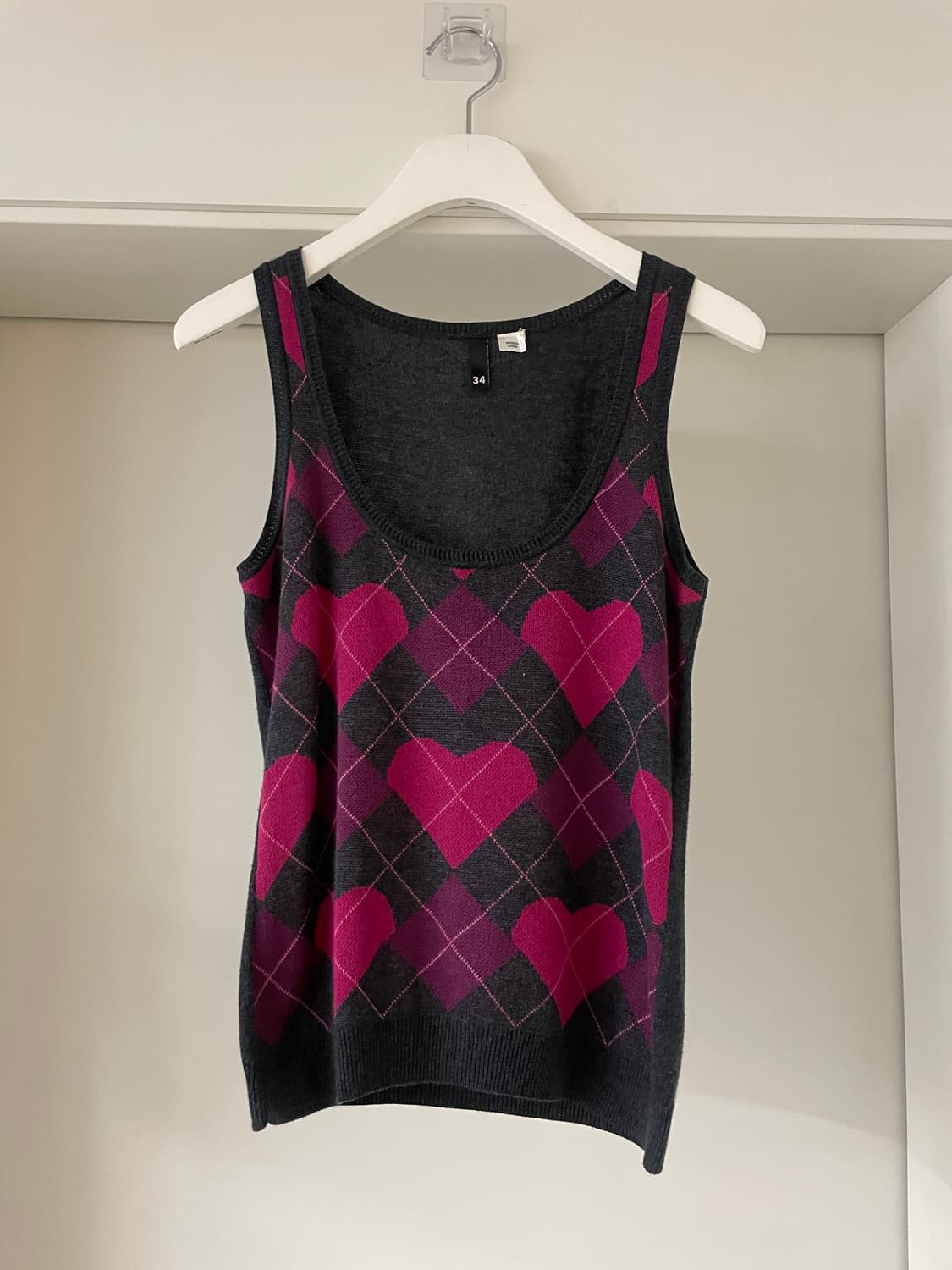 니트 슬리브리스탑 상품이미지1