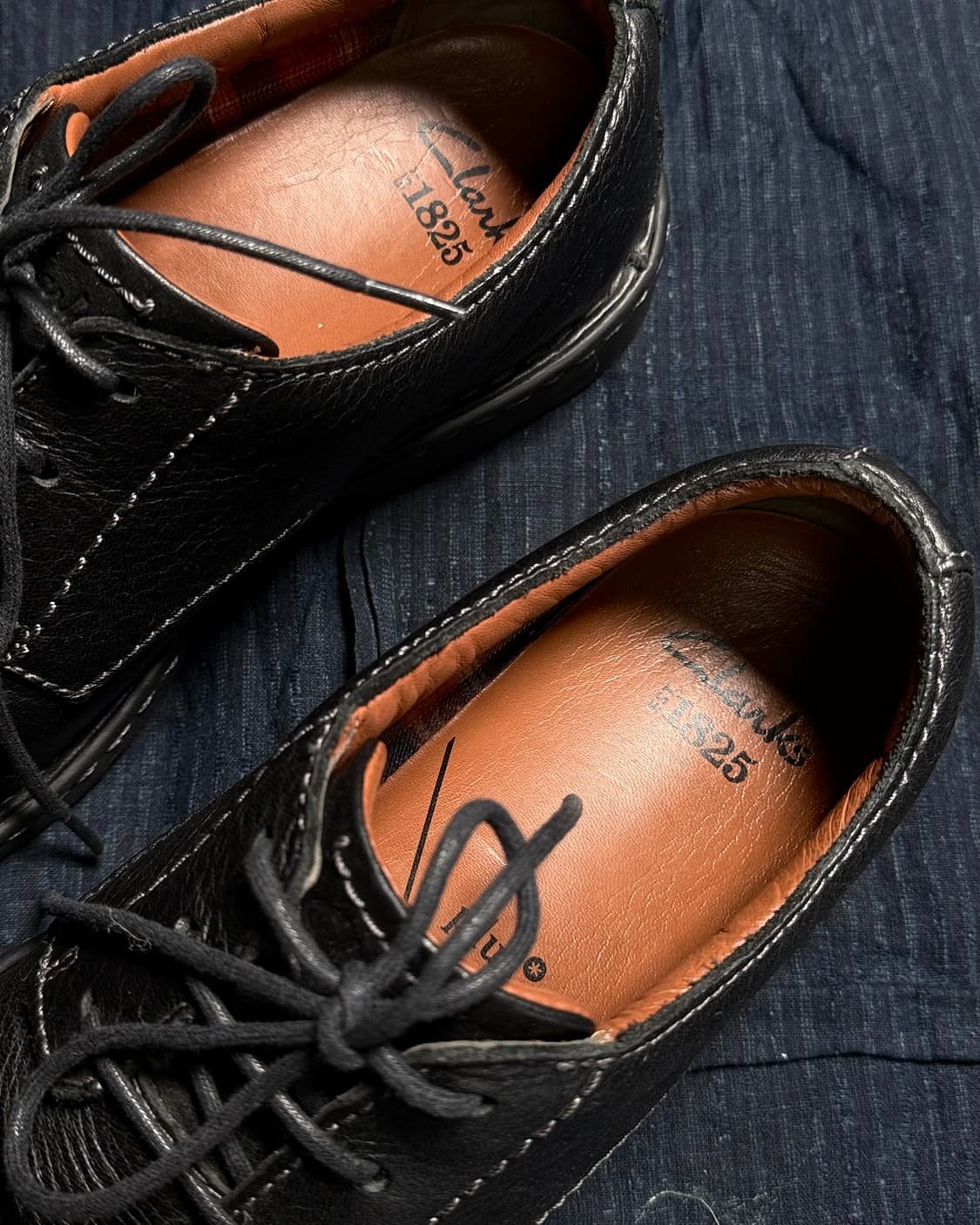 클락스 1825 컬랙션 스트랫튼 웨이 더비 슈즈 US8 상품이미지4