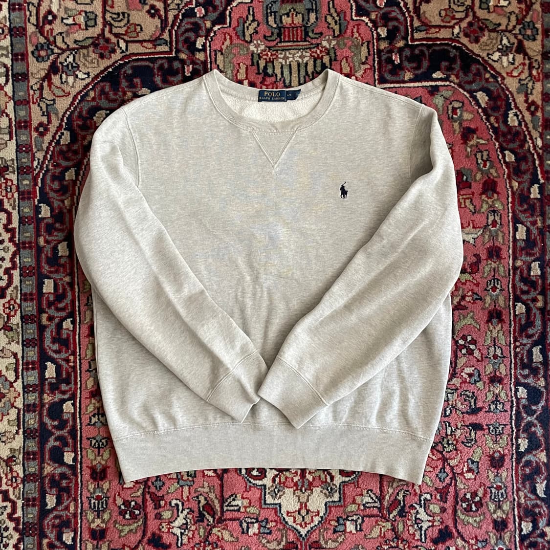 폴로 랄프로렌 그레이 기모 스웻셔츠 상품이미지5