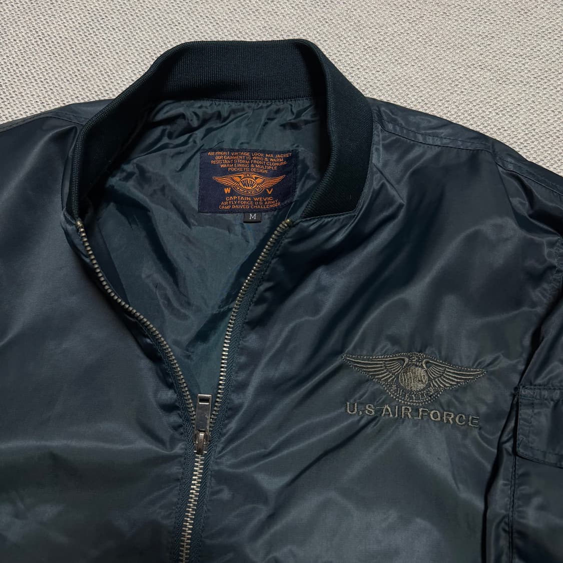 Captain Wevic 빈티지 MA-1 자켓 상품이미지2