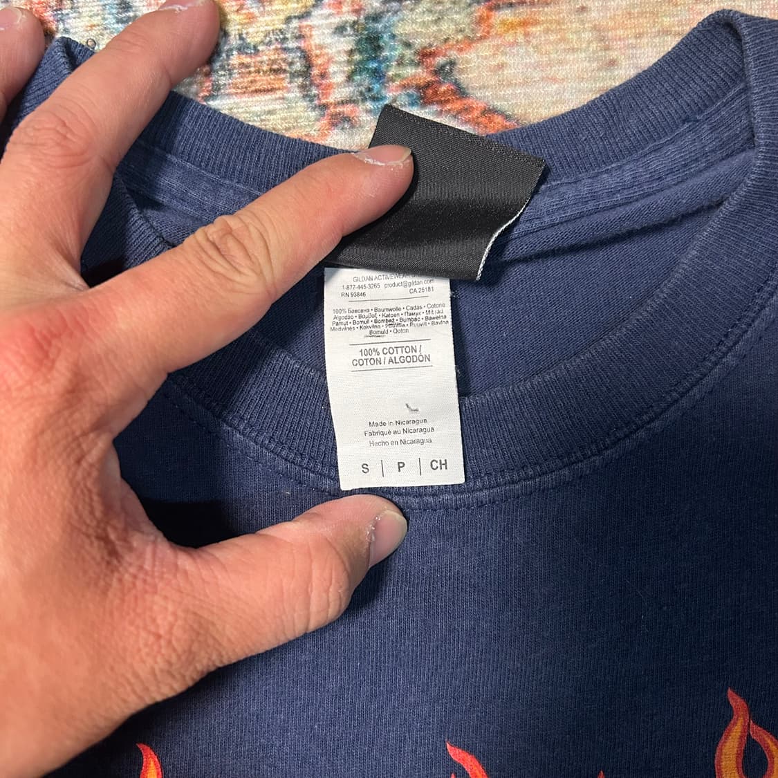 [S] 트레셔 플레임 로고 반팔 상품이미지4