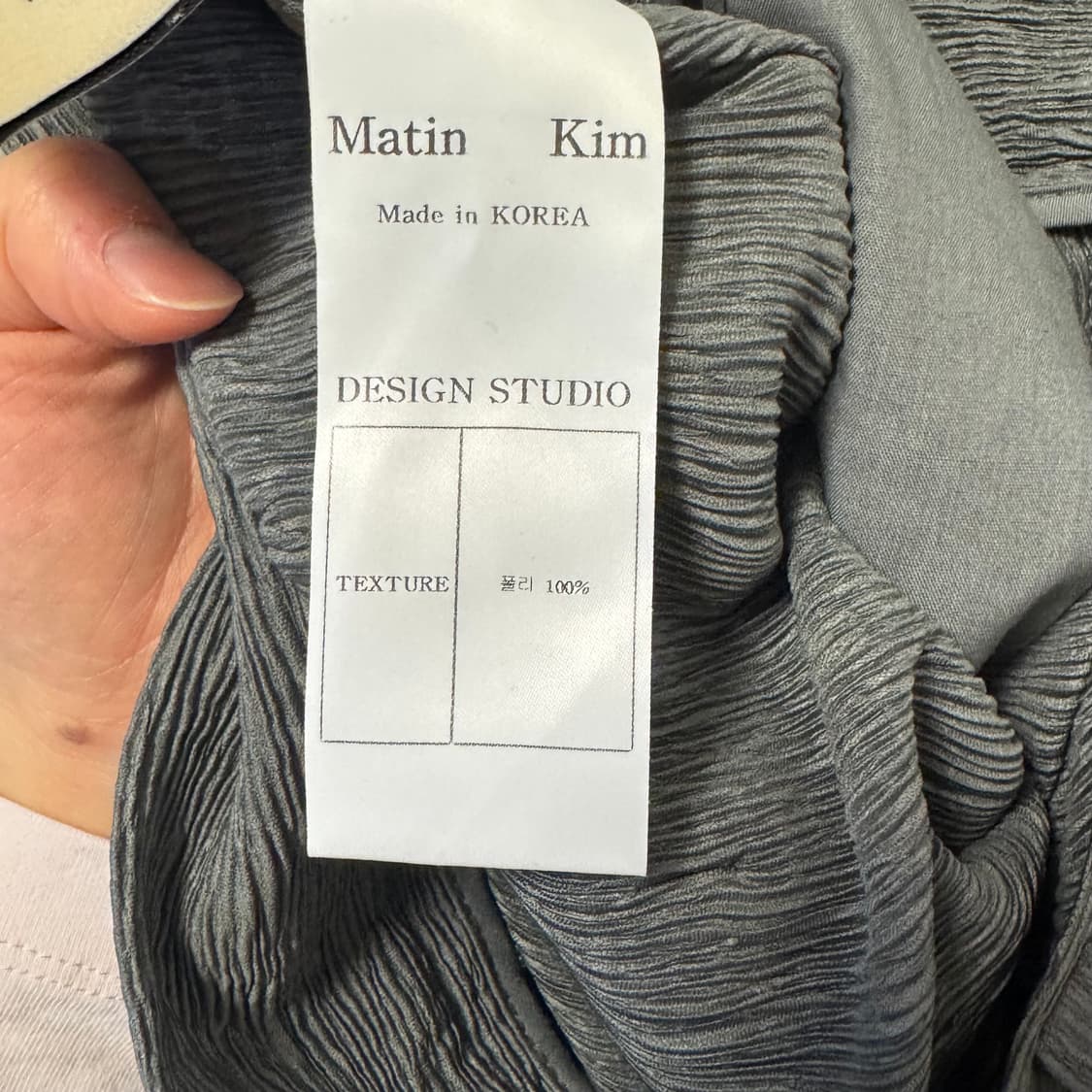 마뗑킴 플리츠 버뮤다팬츠 상품이미지5