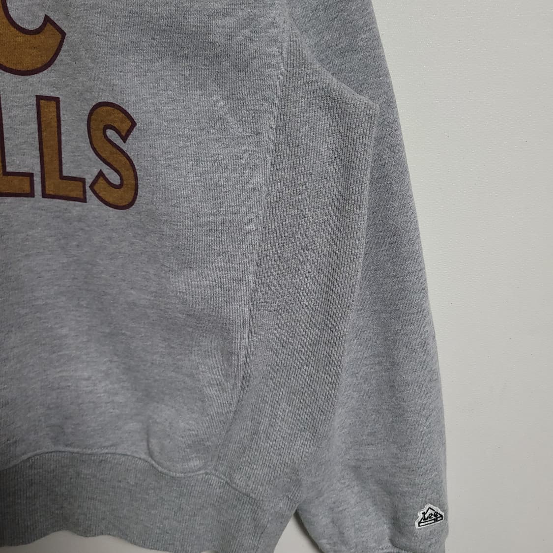 (M) Lee 리 OVERALLS 맨투맨 그레이 상품이미지4