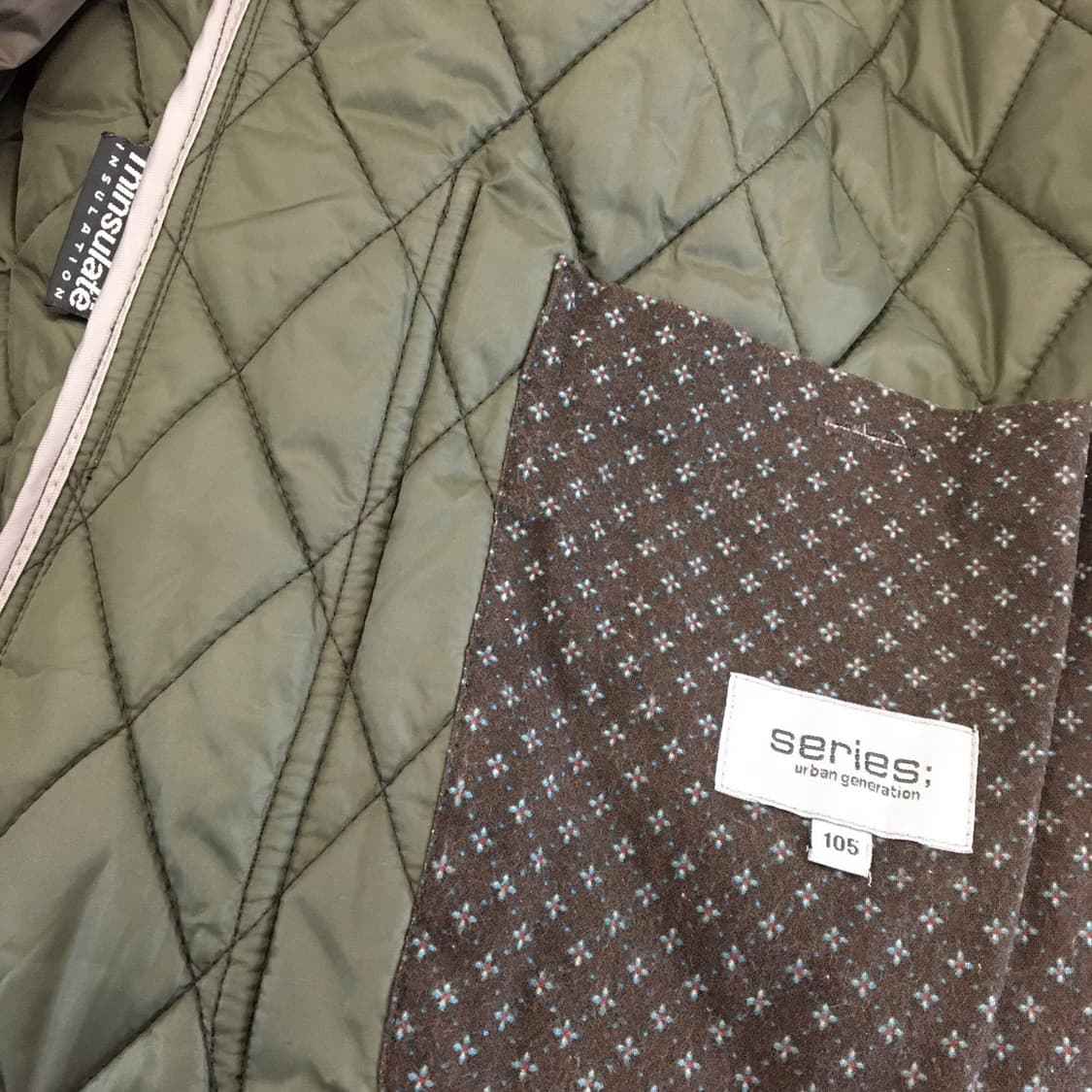 시리즈 코오롱인더스트리 다이아퀄팅 누빔점퍼 95 내피분리가능 상품이미지6