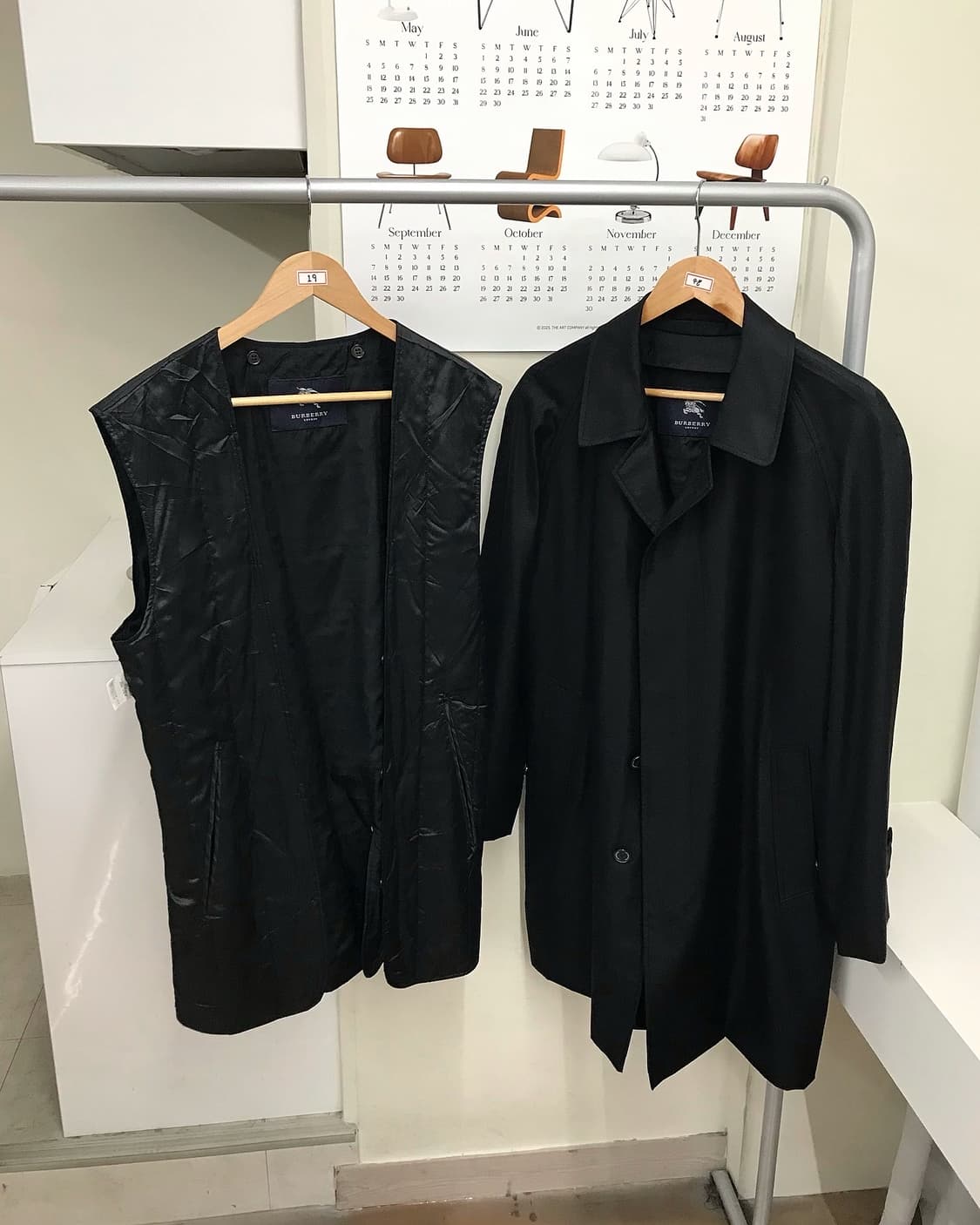 버버리 내피형 블랙 맥코트 상품이미지2