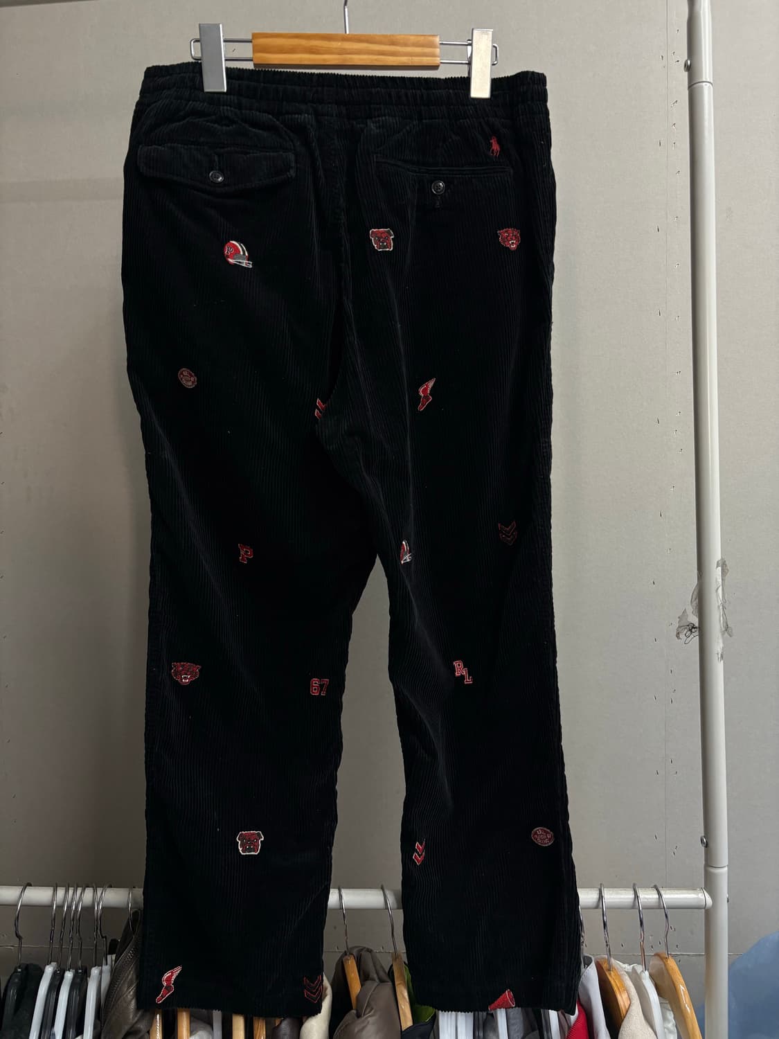 폴로 자수 코듀로이 팬츠 상품이미지3