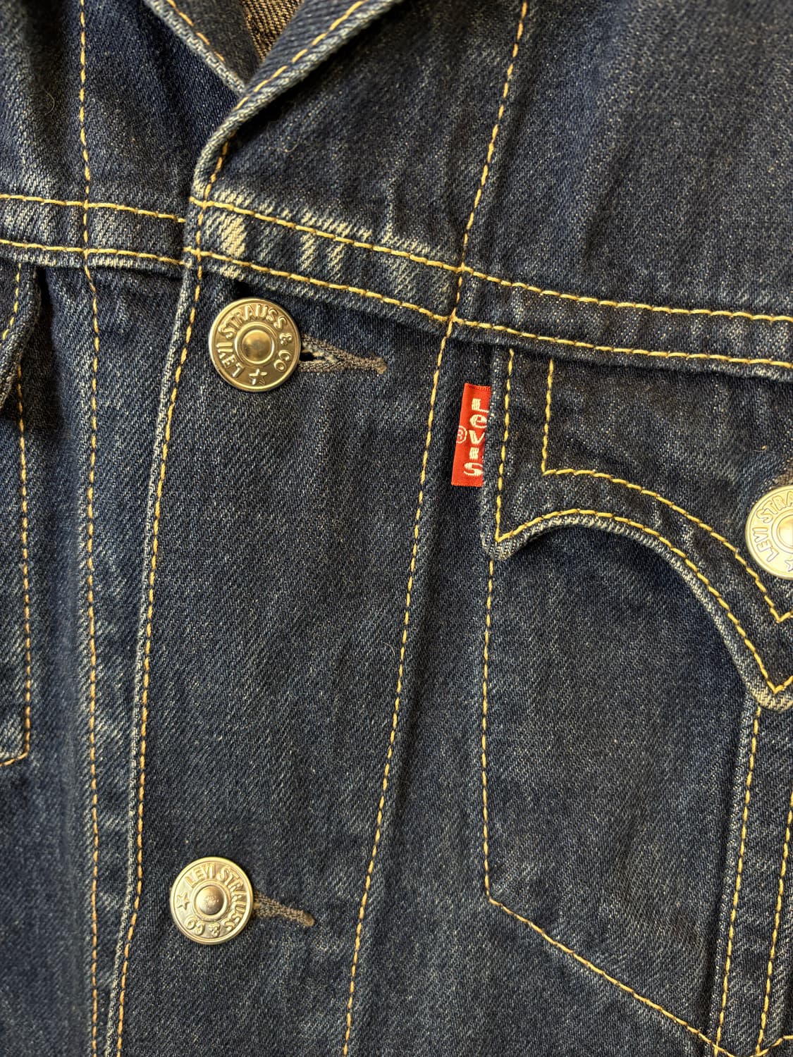 리바이스 00s 빈티지 타입원 데님 자켓 상품이미지7