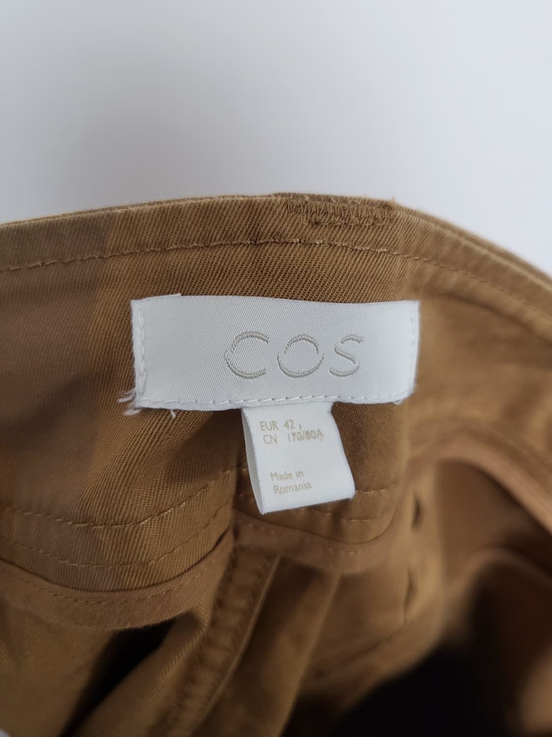 COS 로고패턴 면랩스커트 상품이미지6