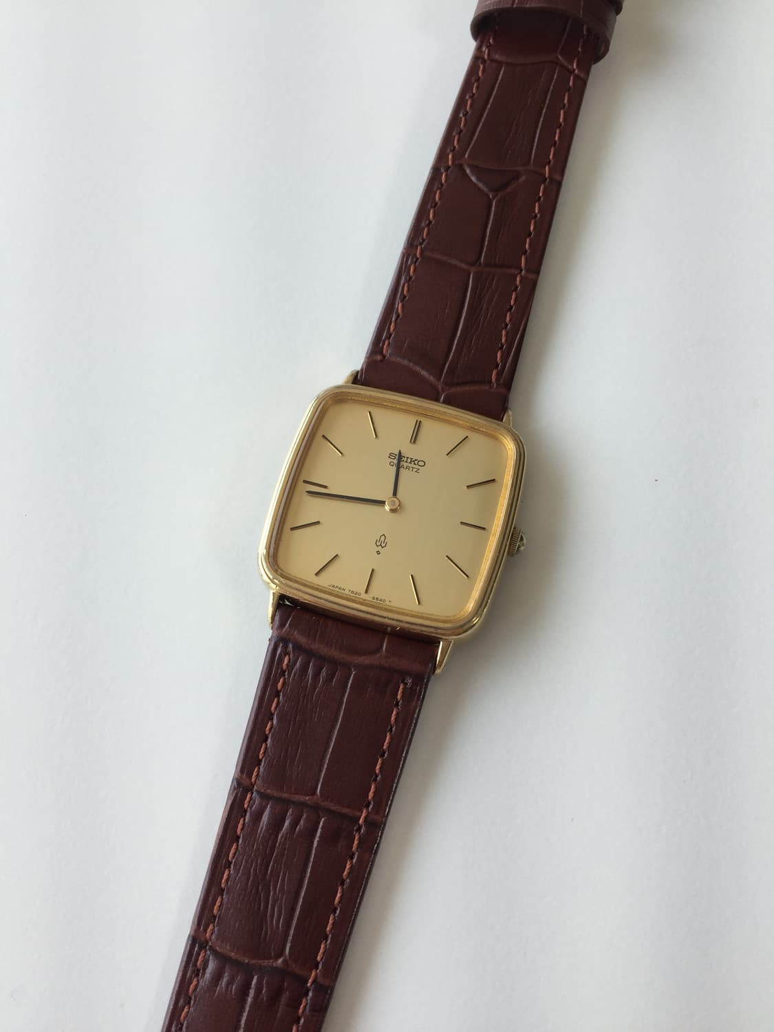 80s seiko chariot square quartz 상품이미지9