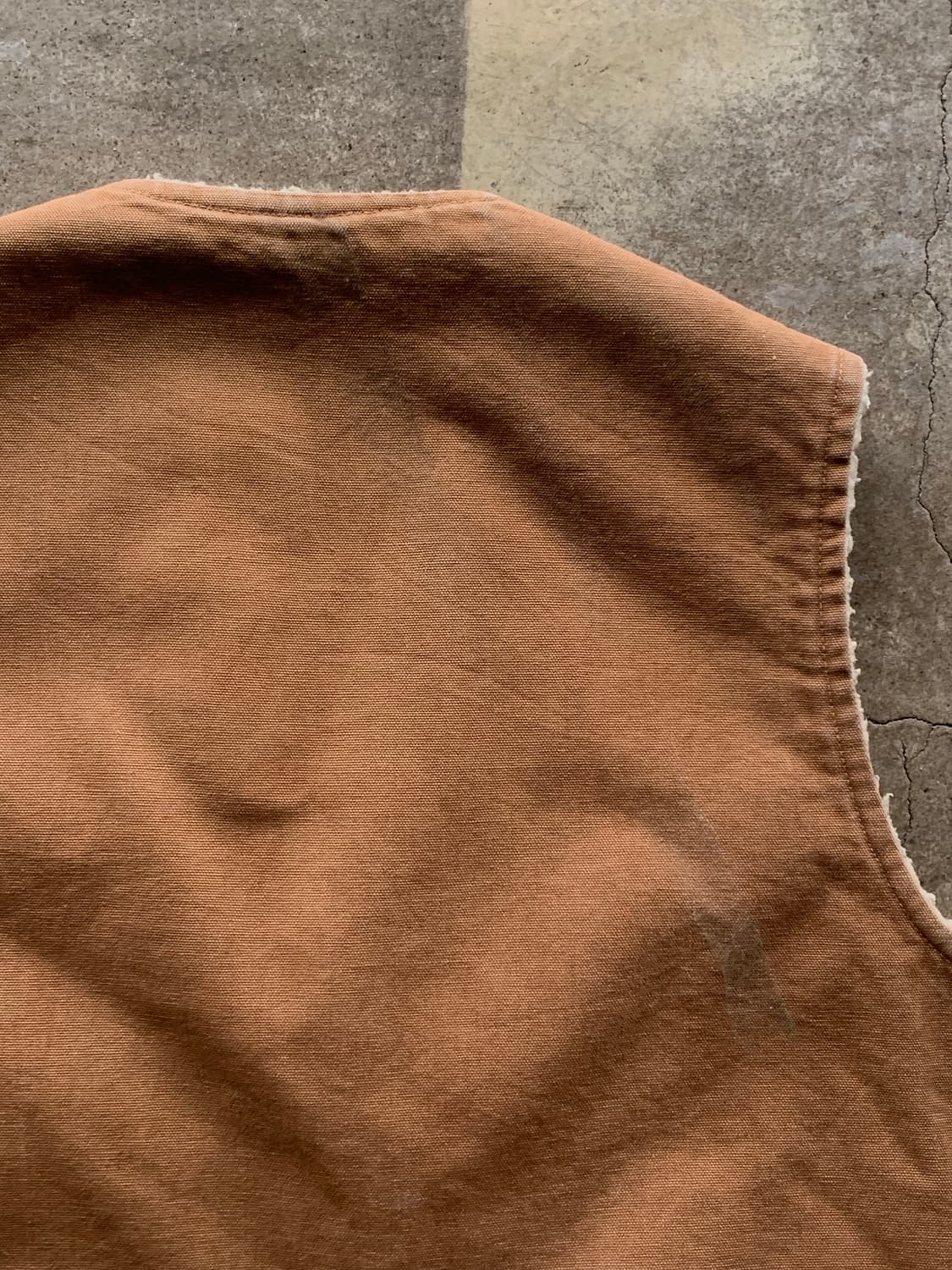 80s 칼하트 쉐르파 베스트 브라운 상품이미지7