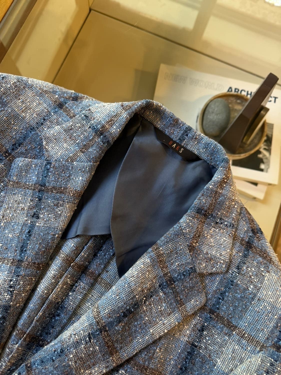 닥스 올드본드 스트릿 썸머 트위드 자켓 100 상품이미지5