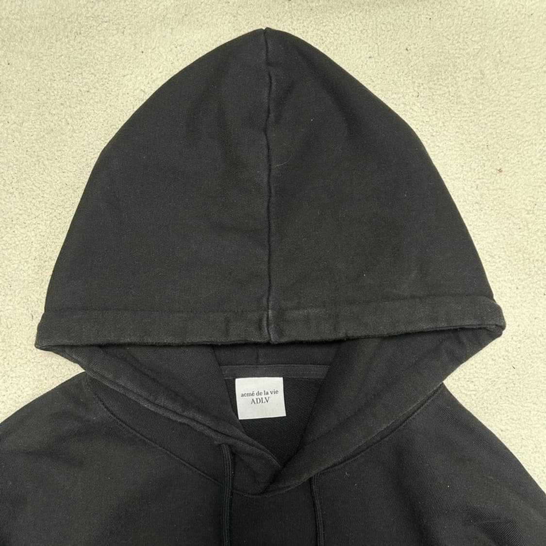 아크메드라비 베이비 페이스 후디 블랙 도넛 1R 1 상품이미지4