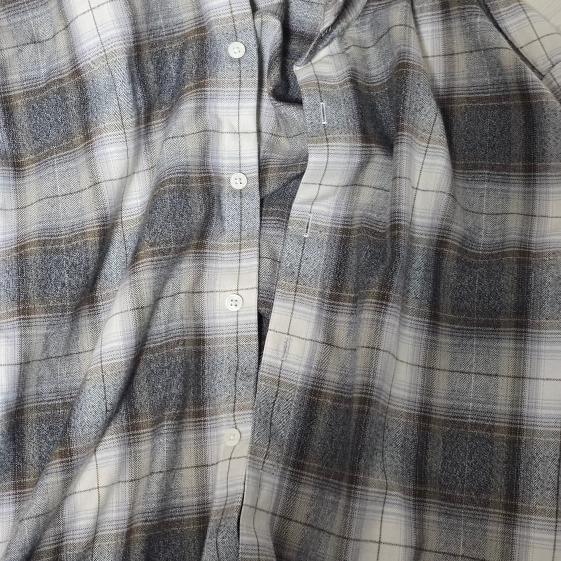 프로젝트 M 엠라리 오라리맛 체크셔츠 xl 상품이미지2