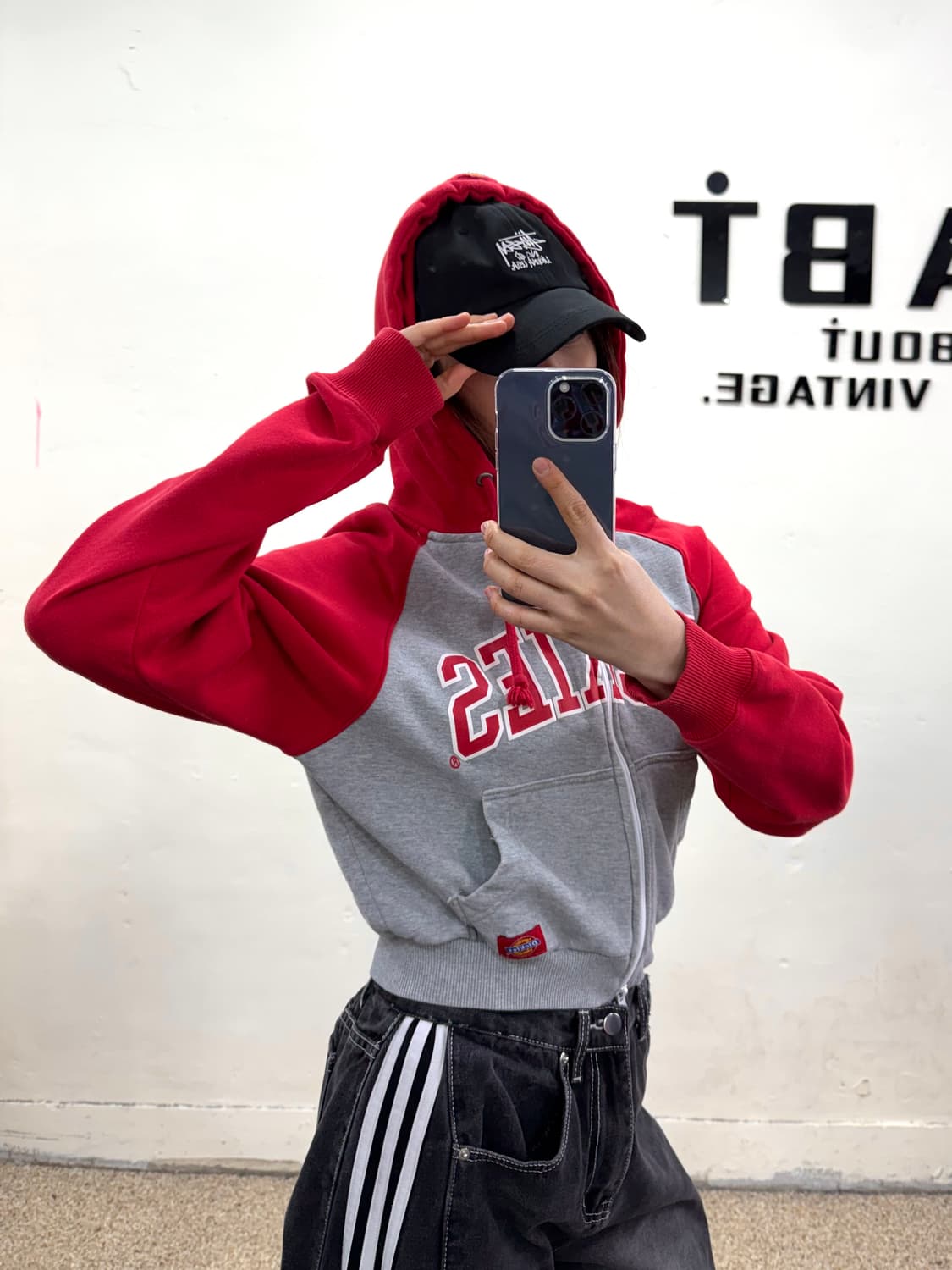 디키즈 크롭 후드집업
 상품이미지2