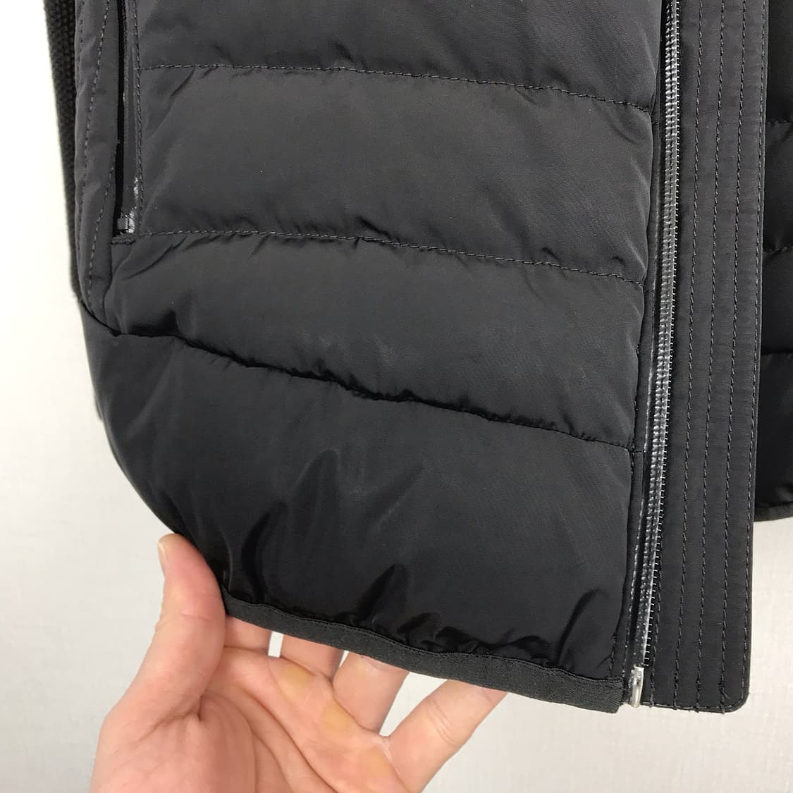 빈폴 니트 솔리브 경량 패딩 점퍼 남성100 상품이미지5