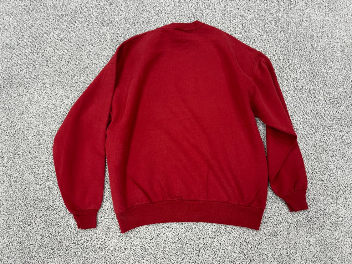 90s 빈티지 강아지자수 스웻셔츠 상품이미지2