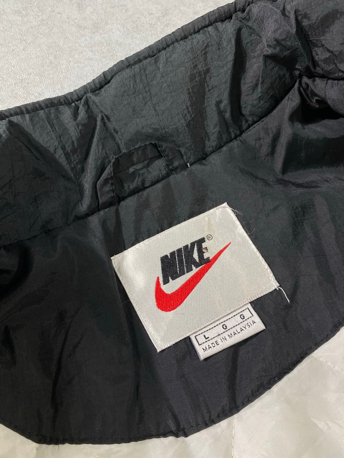 [L] 90s Nike 나이키 올드스쿨 퀼팅 라이닝 점퍼 상품이미지7