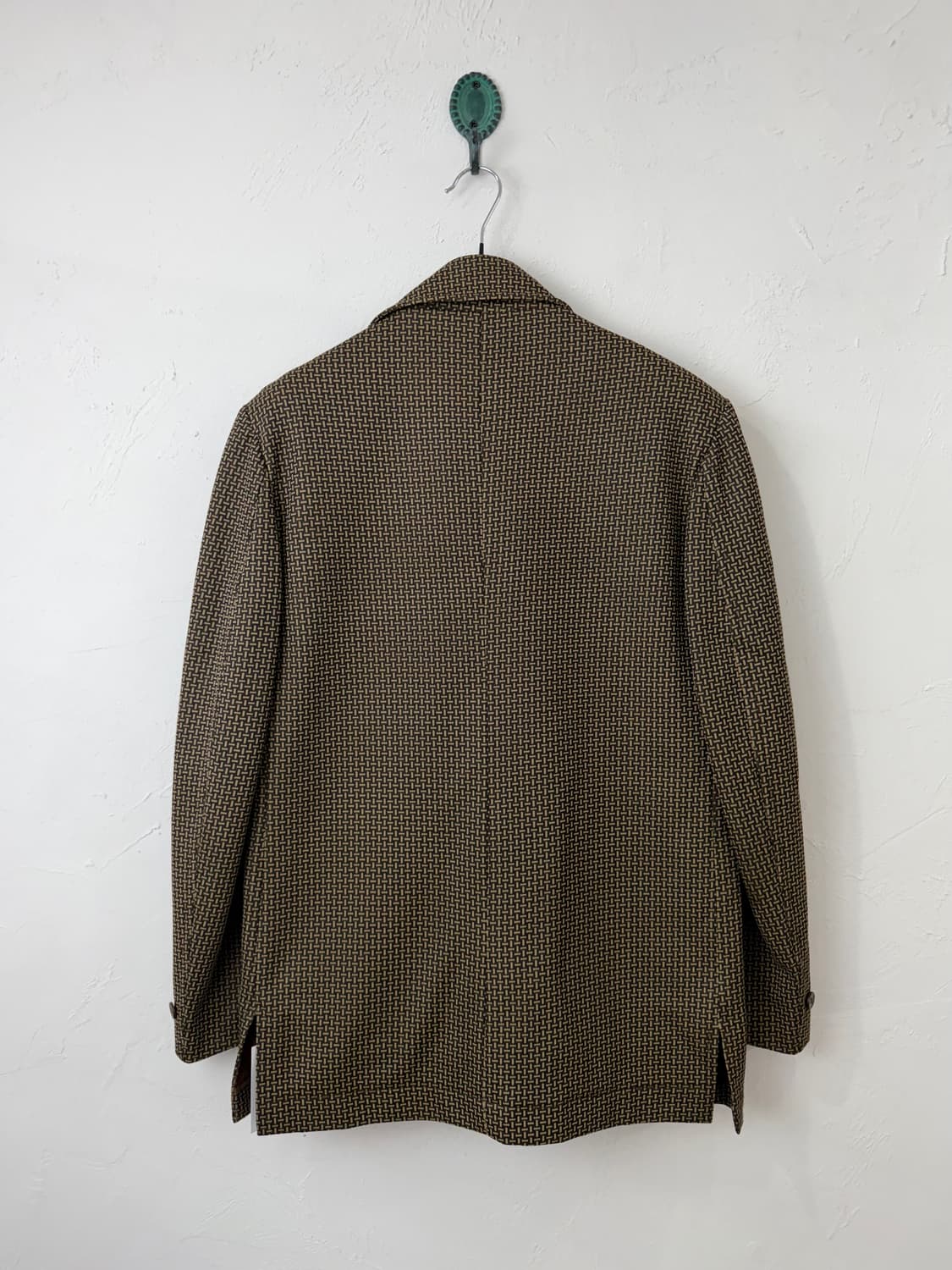 80s GRETNA GREEN 디스코 카라 폴리 자켓 상품이미지5