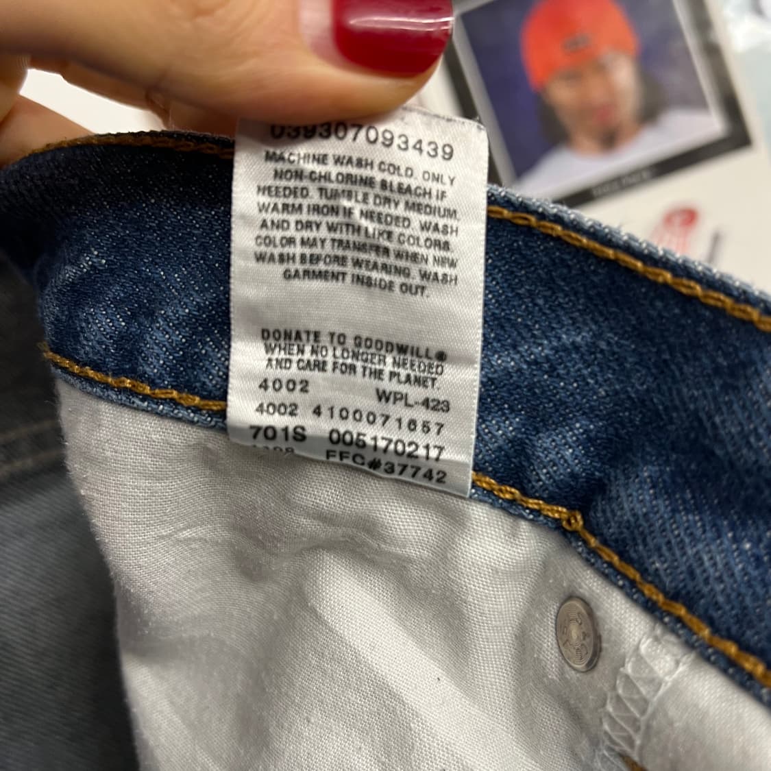 00‘s 리바이스 517 중청 디스트로이드 상품이미지10