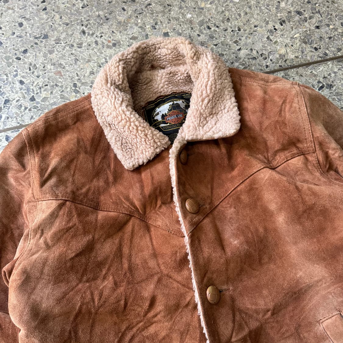 [XL] 빈티지 웨스턴무드 스웨이드 무스탕 자켓 상품이미지6