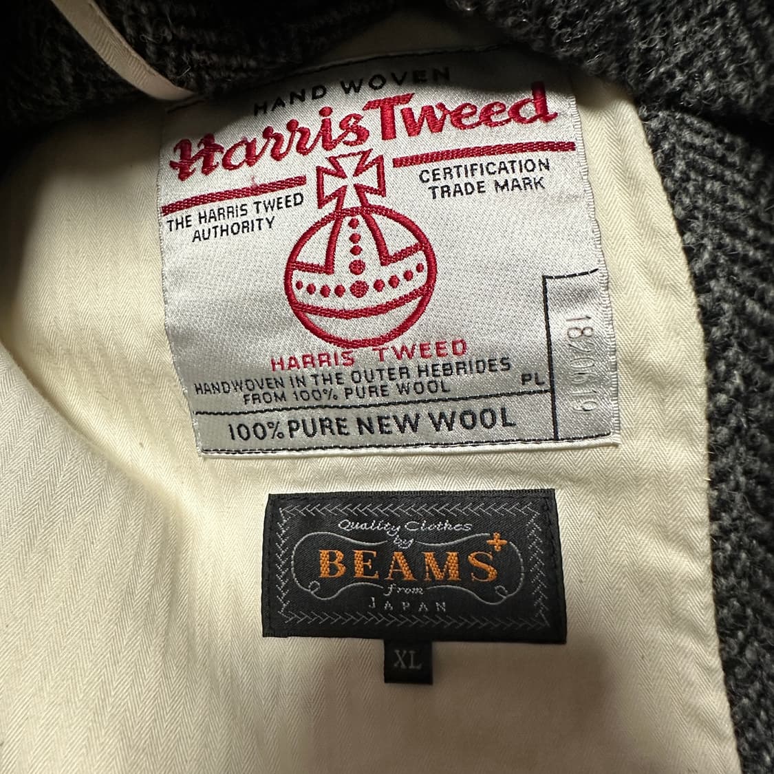 BEAMS PLUS X HARRIS TWEED blazer jacket 상품이미지6